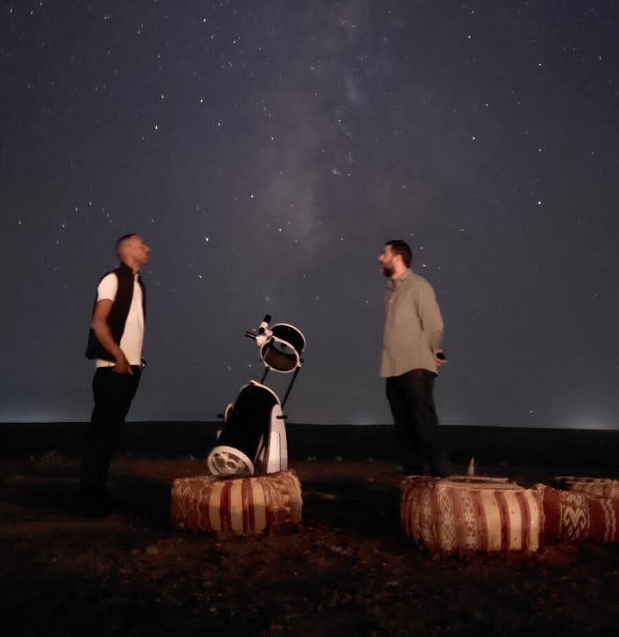 Stargazing in Agafay Desert Marrakech Morocco