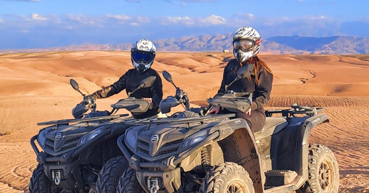 Agafay Desert Quad Biking Adventure 2